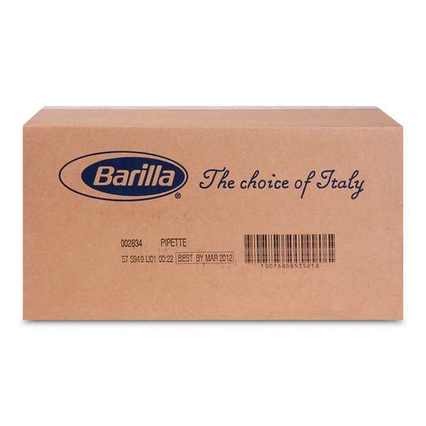 Barilla Barilla Pipette Bulk Pasta 160 oz. Pack, PK2 1000002834